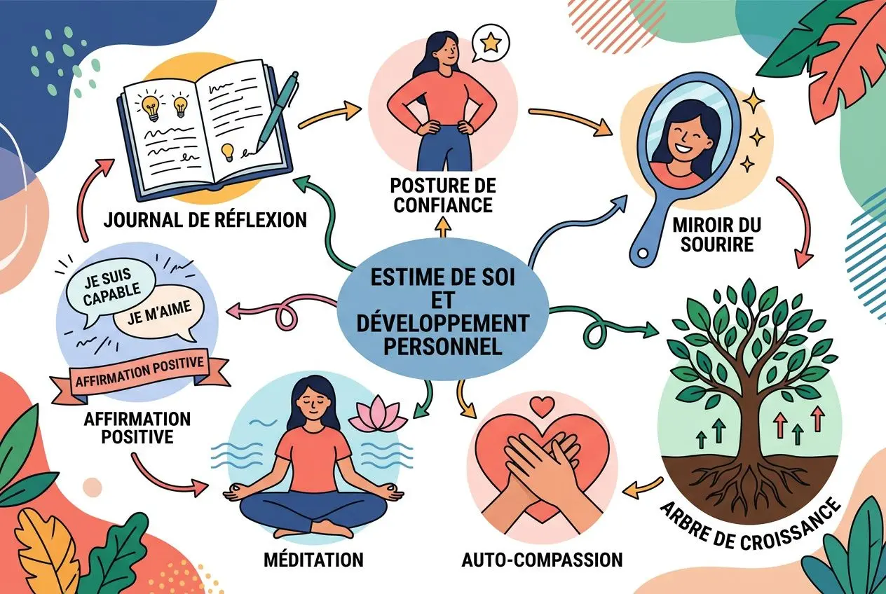 Les 7 exercices pour renforcer l'estime de soi